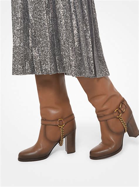 michael kors lil lettie boots|michael kors burnished boots.